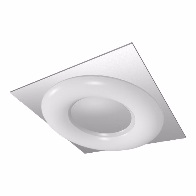 Plafoniera MADISON 1xT5/55W, 4000K, argento/bianco L: 405, L: 50, H: 405, dimmerabile