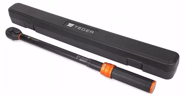 Chiave dinamometrica Teger, 1/2 pollice, 40-220 Nm, 500 mm, alta precisione