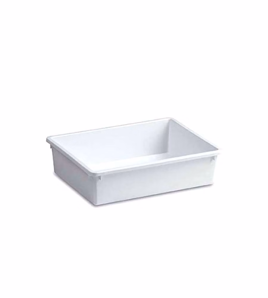 Stefanplast Vaschetta Frigo - Bianco - 40x30x10 cm
