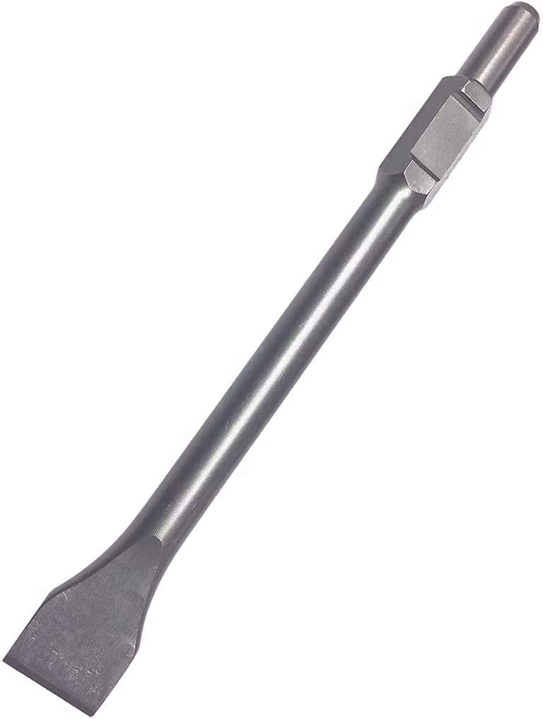 Scalpello Da 410 Mm - Attacco Sds-Hex8 30 Mm Di Larghezza 50 Mm