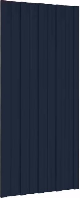 Pannello per tetto 36 pz Antracite 100 x 45 cm Acciaio zincato 42047126
