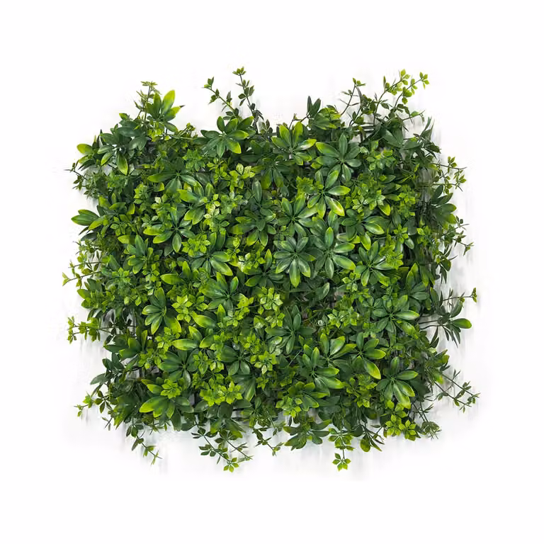 Siepe sintetica a pannelli per giardino verticale VESTIAMO CASA GIARDINO, colore verde, L: 50 cm x H: 50 cm