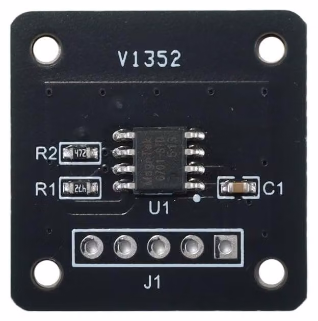 3 moduli encoder MT6701, 14 bit, effetto Hall, angolo di rilevamento 0-360°