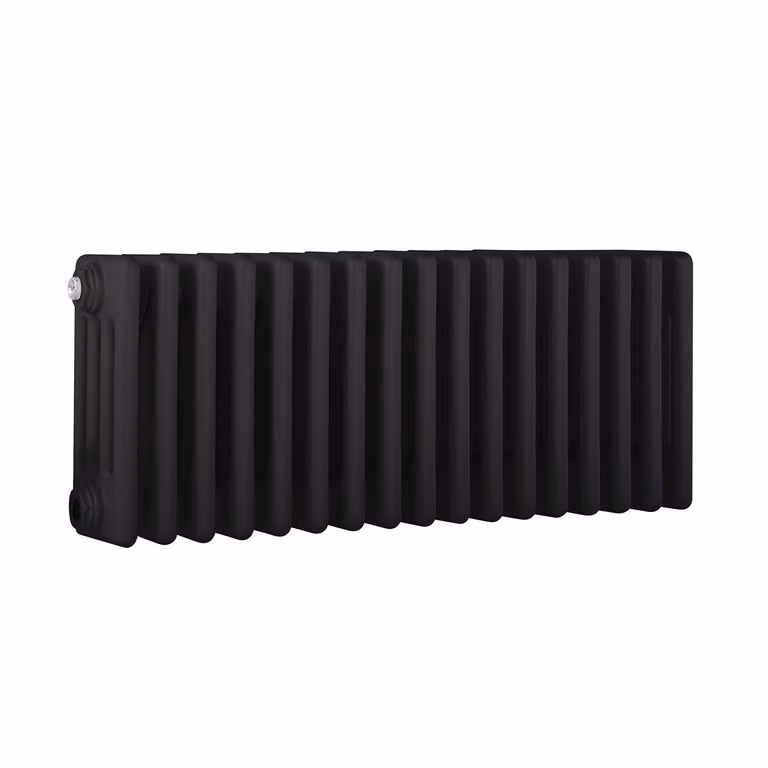Radiatore Orizzontale a Colonne (4 Colonne) 300mm x 785mm - Nero (Midnight Nero) - Regent