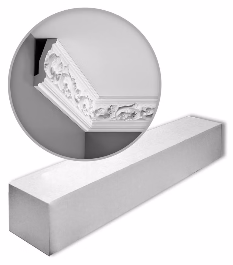 Cornici Orac Decor LUXXUS C201-box 1 cartone con 10 strisce decorative 20 m