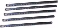 Set di 5 lame per seghetto alternativo Stanley per legno, Lunghezza: 150 mm, Colore: nero