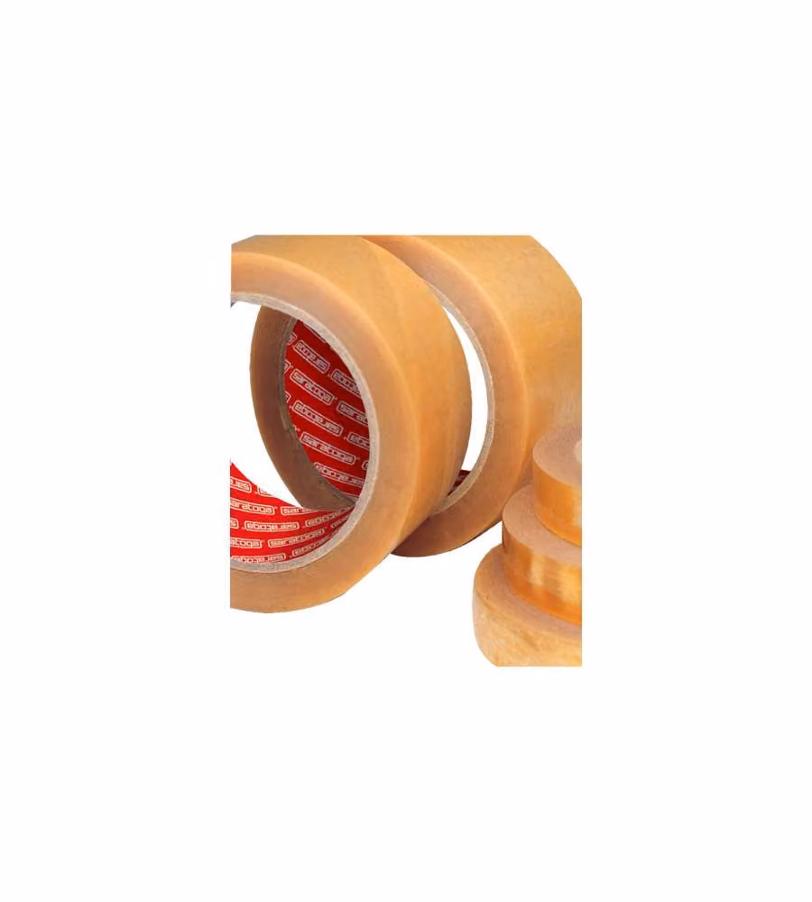 Saratoga Nastro per Imballaggio Trasparente 50mm x 66m Polipropilene