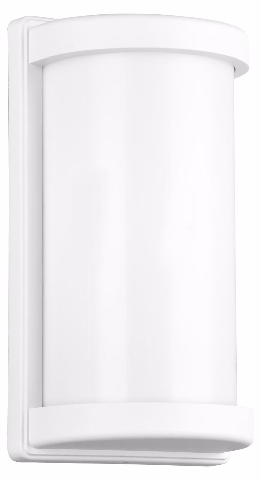 Applique da esterno PUELO bianca 1xE27x10W in alluminio, dimensioni: 26,5x14,5x14,5 cm, IP44, RL