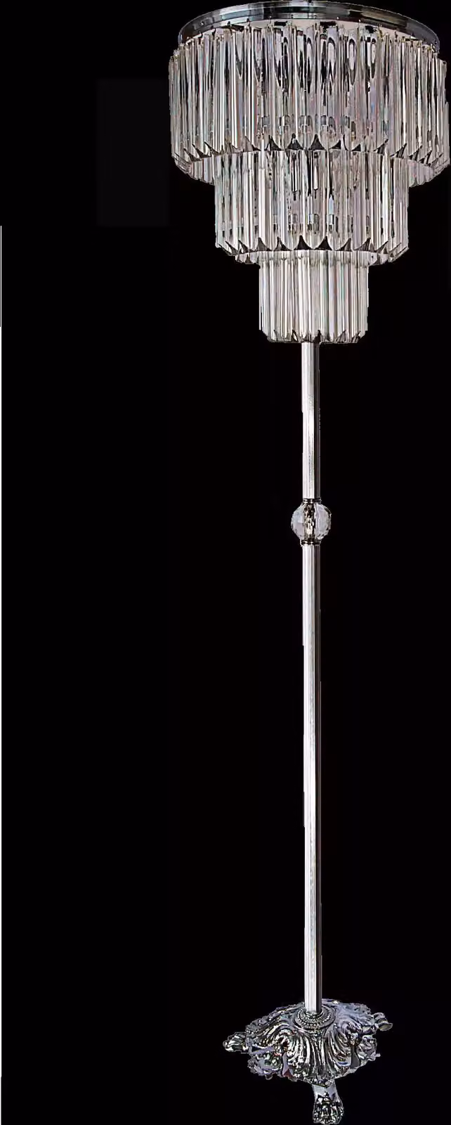 Stehlampe Standmöbel luxus Modern Wohnzimmer grau Möbel