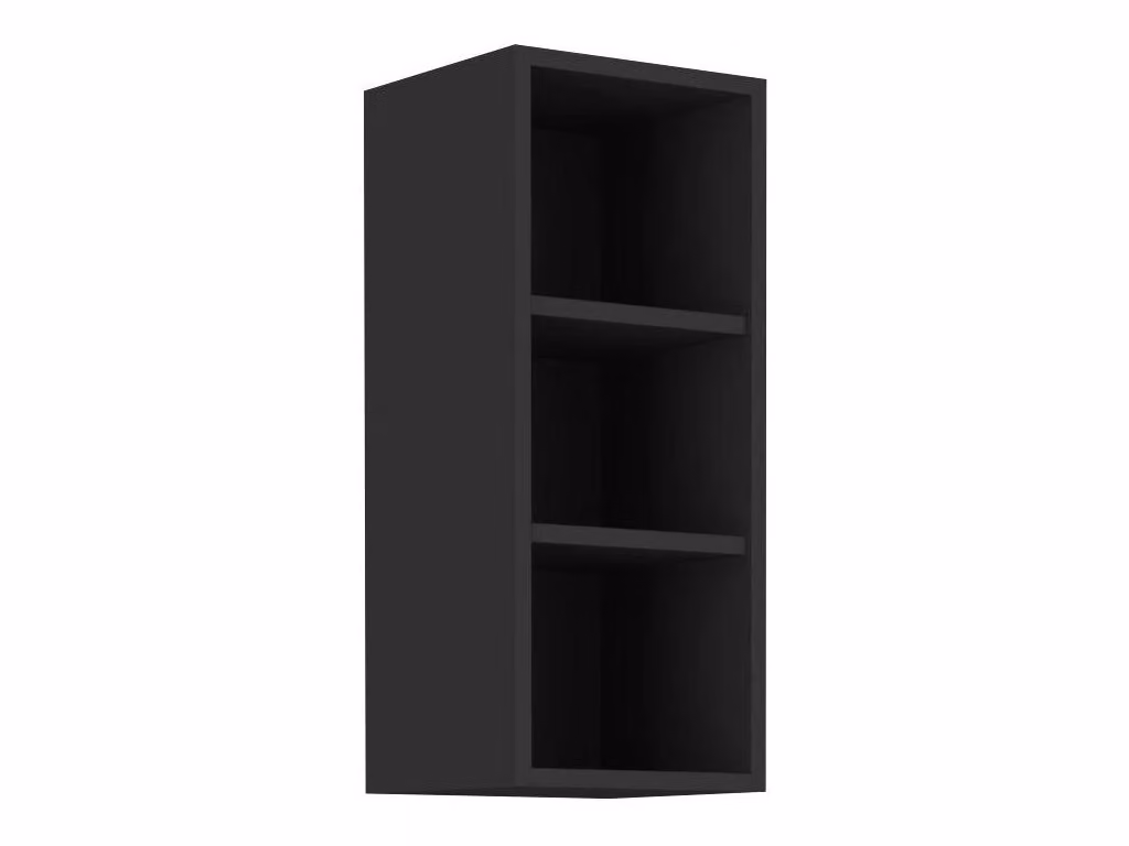 Mobiletto superiore aperto TOVA - larghezza 30 cm, nero