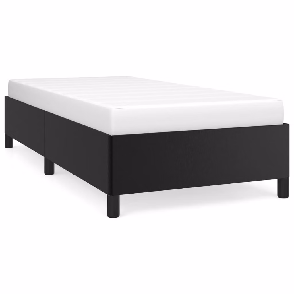 Giroletto Nero 90x200 cm in Pelle finta
