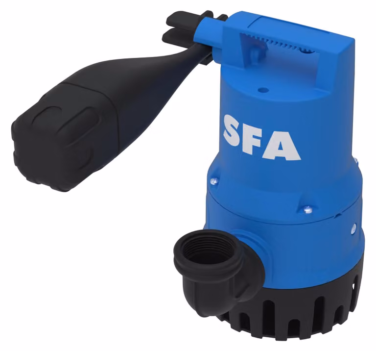 Pompa per vuoto per cantine sommerse, 400 W, portata di 7 m³/ora