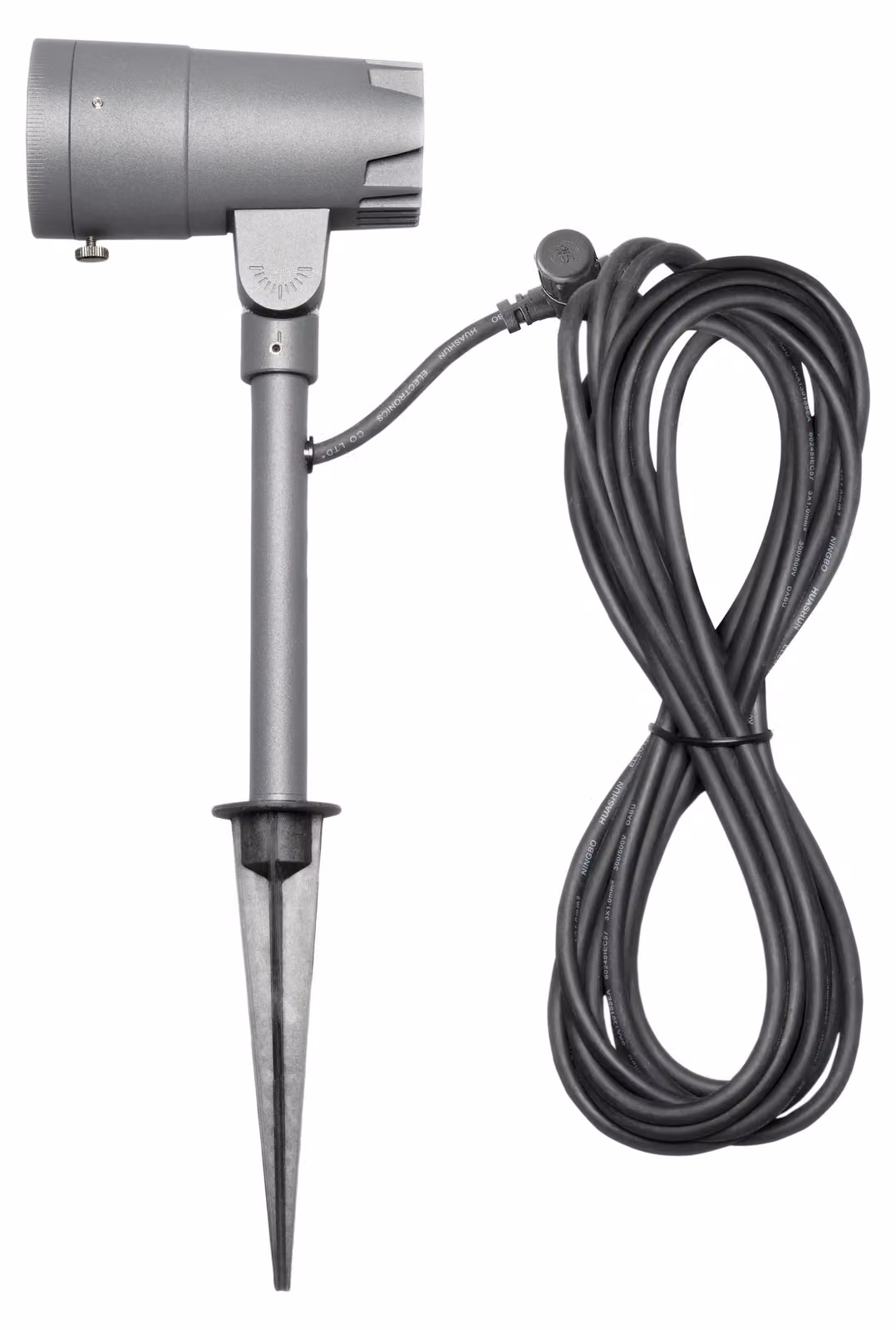 Konstsmide Andria LED 12V, faretto da terra orientabile e regolabile, 3000K, 210 lm, 1x3W, 12V/240V, alluminio/vetro acrilico, 7475-370
