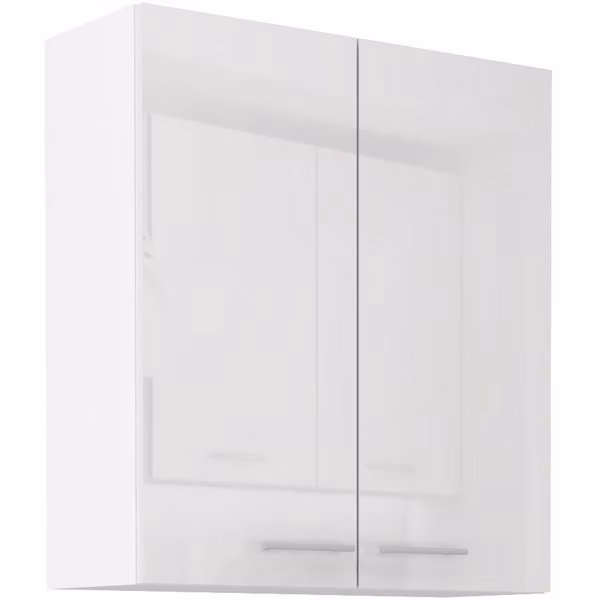 Pensile alto LAJLA - larghezza 80 cm, bianco