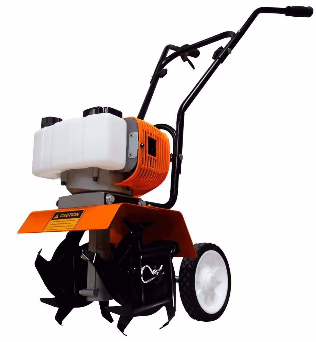 Fresatrice per giardino, motore a benzina - 52 cc, larghezza di lavoro 30 cm, profondità di lavoro 20 cm, lama in metallo