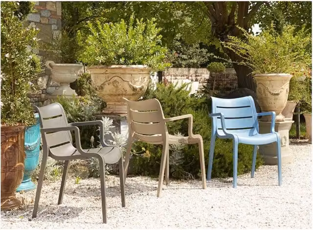 SET DA 4 SEDIA SUNSET TECNOPOLIMERO SCAB DESIGN MADE IN ITALY - Tortora 15