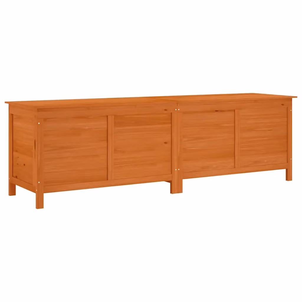 Contenitore da giardino vidaXL in legno di abete massello marrone L: 198,5 cm, P: 50 cm, H: 56,5 cm – 2