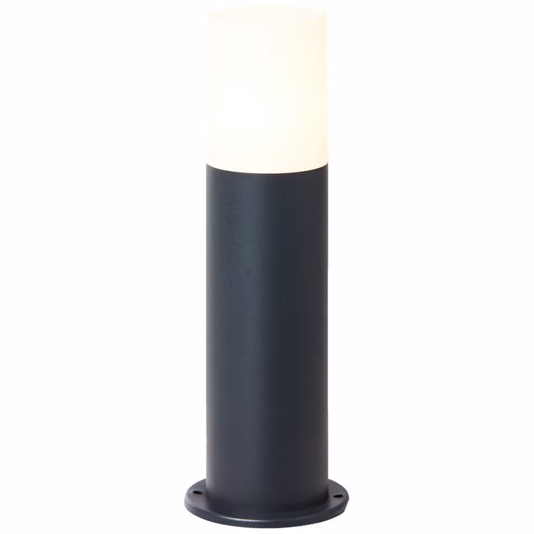 Lampada da piedistallo per esterni, altezza 35 cm, Ø 12 cm, E27, max. 28 W, IP44