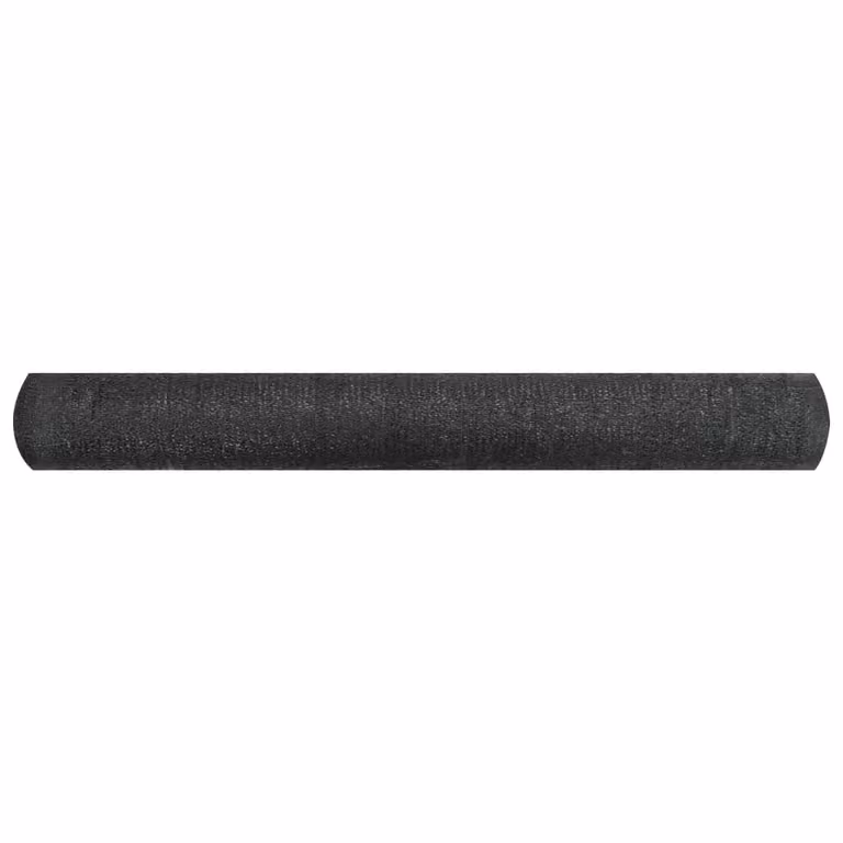 Pannello di recinzione nero 1,8x25 m HDPE 150 g/m²