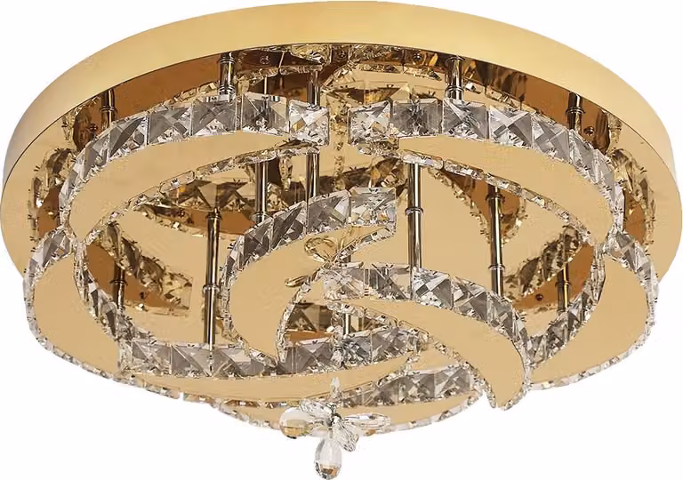 Lampada da soffitto, dimmerabile, LED, design moderno, 8030, telecomando dimmerabile