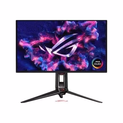Monitor PC Asus ROG Swift OLED PG27UCDM da 67,3 cm (26,5 pollici), risoluzione 4K Ultra HD QD-OLED, nero – 2