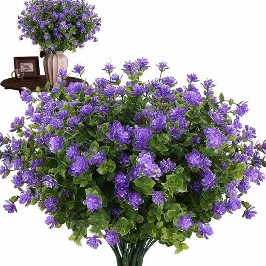 Set di 6 fiori artificiali