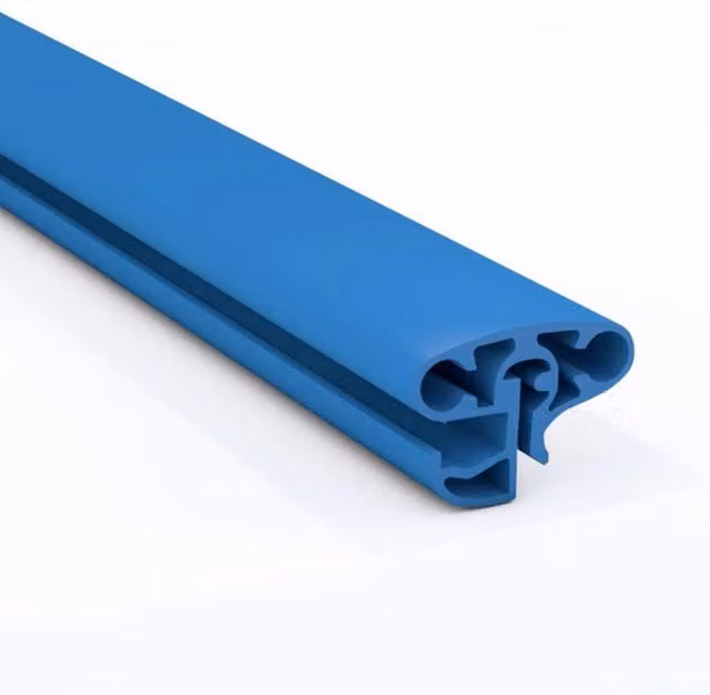 Kit Profili Superiori Rigidi Per Piscina A Forma Ovale 7,00 X 3,50 - In Pvc Sabbia Colore: Blu