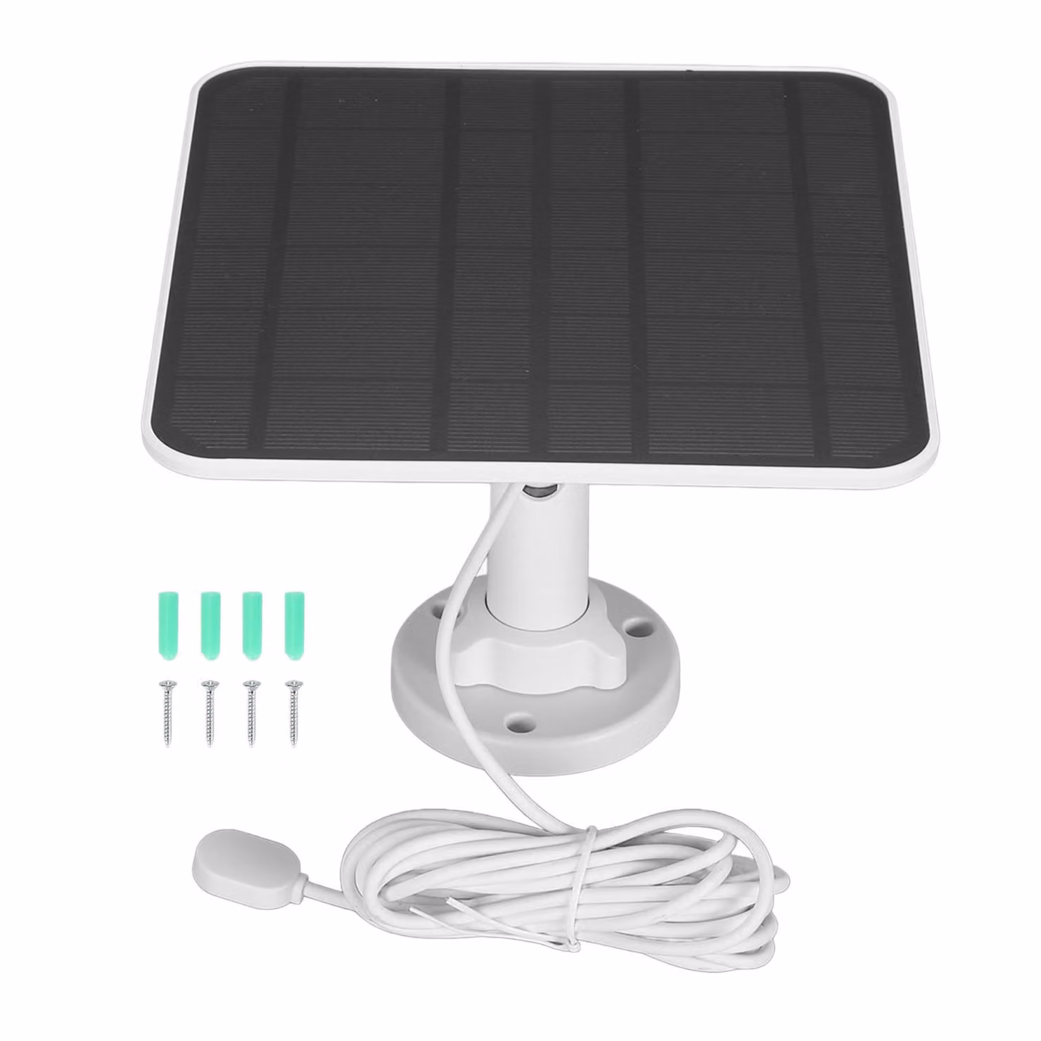 caricatore a pannello solare da 12 W, IP65, impermeabile, ricarica magnetica, telecamera di sicurezza, alimentazione solare per Arlo Pro 3, Pro 4, Ultra 2, Go 2