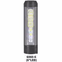Lampada a LED, ricaricabile tramite USB, base magnetica, per attività all'aperto come campeggio, escursionismo, pesca, corsa e ciclismo, modello 3