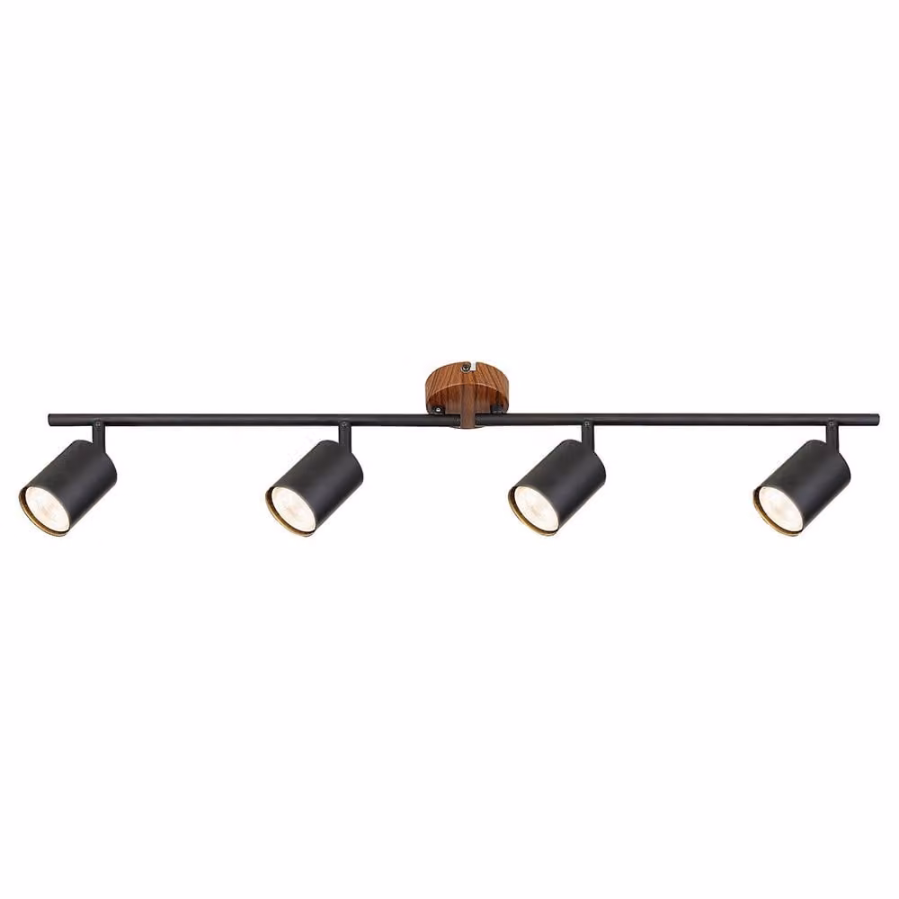 Faretto da soffitto GU10 4x25W color rovere 5298 Edmund Rabalux