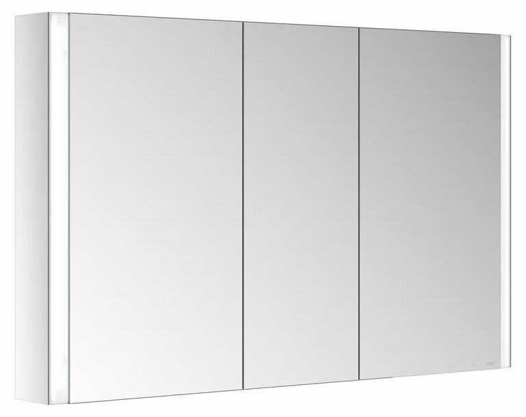 KEUCO SOMARIS armoire de toilette murale 3 portes, avec miroir chauffant, 1200mm, 14504003101, 14504003101