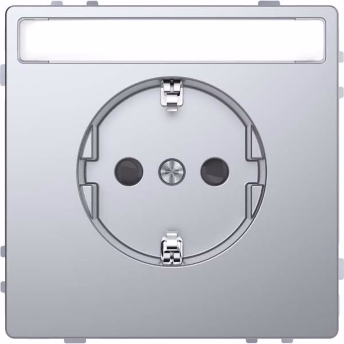 MERTEN MEG2302-6036 Presa SCHUKO in acciaio inossidabile, linea System Design