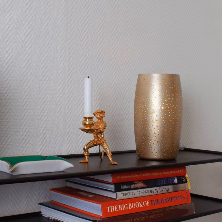 By Rydéns Lampada da tavolo Colby, Ottone / Oro, Soggiorno / Sala da pranzo, Metallo, Scandinavo, Lampada da tavolo