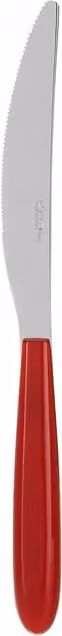 Coltello da pane EME in acciaio inox con impugnatura in plastica rossa e struttura full tang – 1