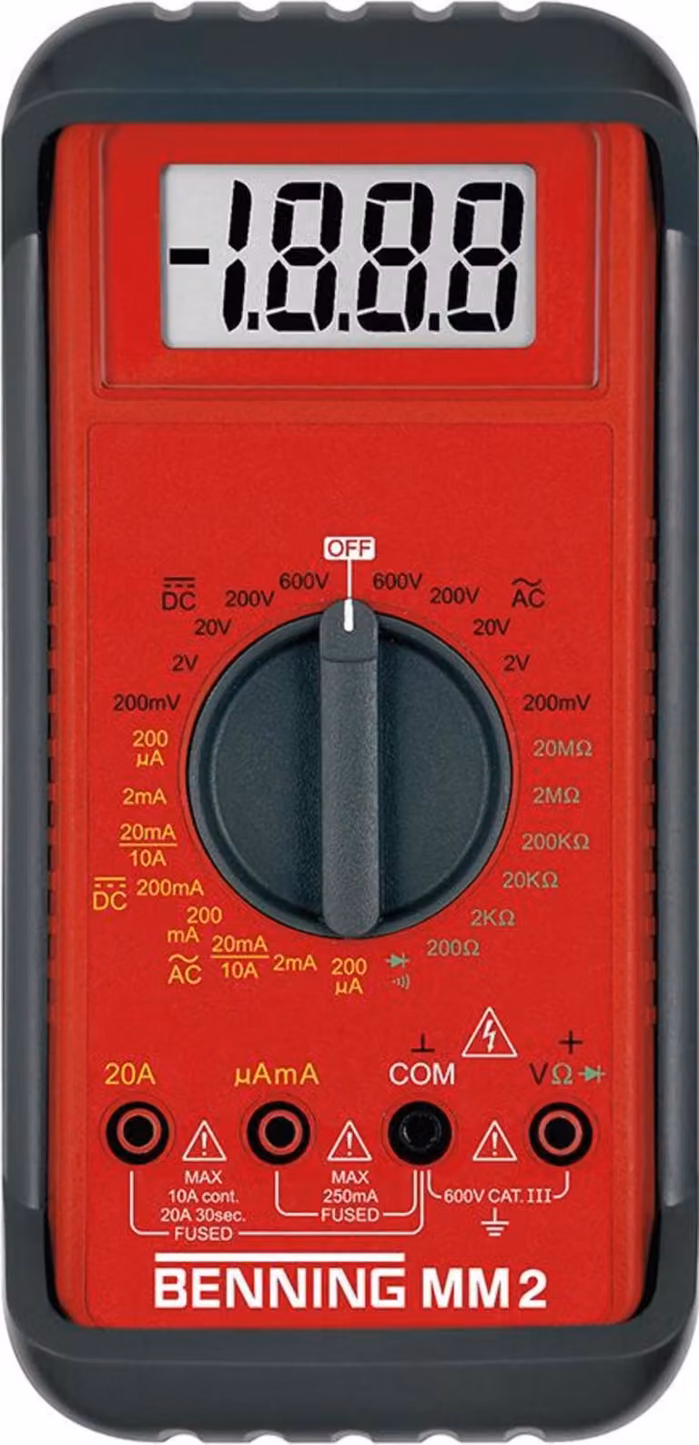 Multimetro digitale MM 2 Benning | 4014651000520