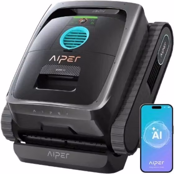 Aiper Scuba V3 Robot Pulitore per Piscina Senza Fili con Navigazione Intelligente e Batteria Ricaricabile – 1