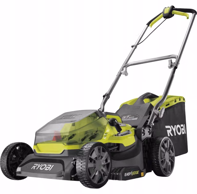 Ryobi RY18LMX37A-0 Tosaerba senza spazzole, 18 V, batteria ONE+, 37 cm, 20-70 mm, solo custodia