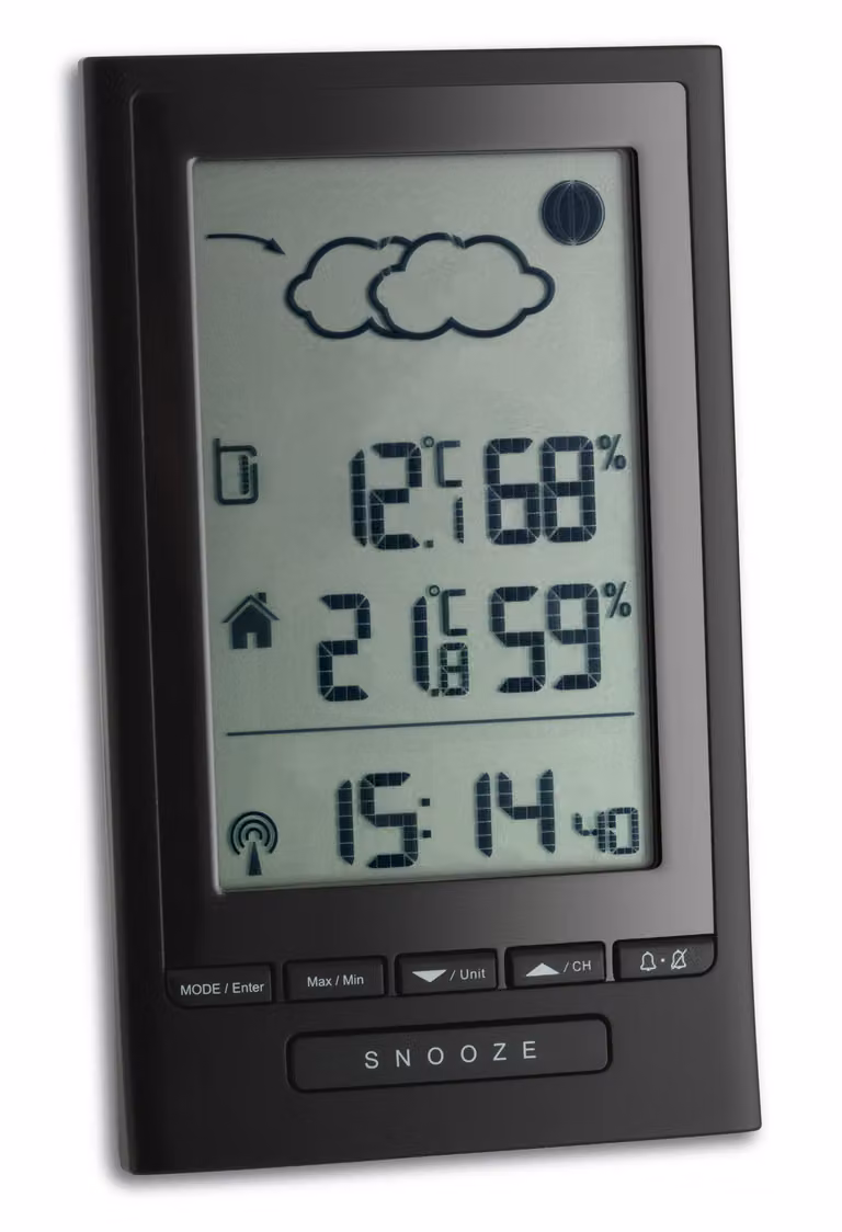 TFA - Stazione meteo radio MODUS PLUS 35.1122 - nero