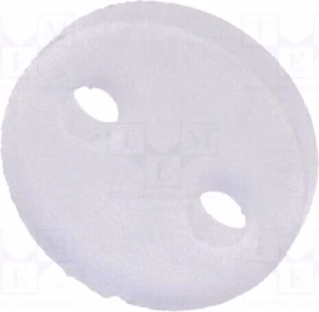 50 distanziatori per LED, diametro esterno: 5 mm, diametro LED: 5 mm, lunghezza: 1,5 mm, modello: FIX-LED-1.5