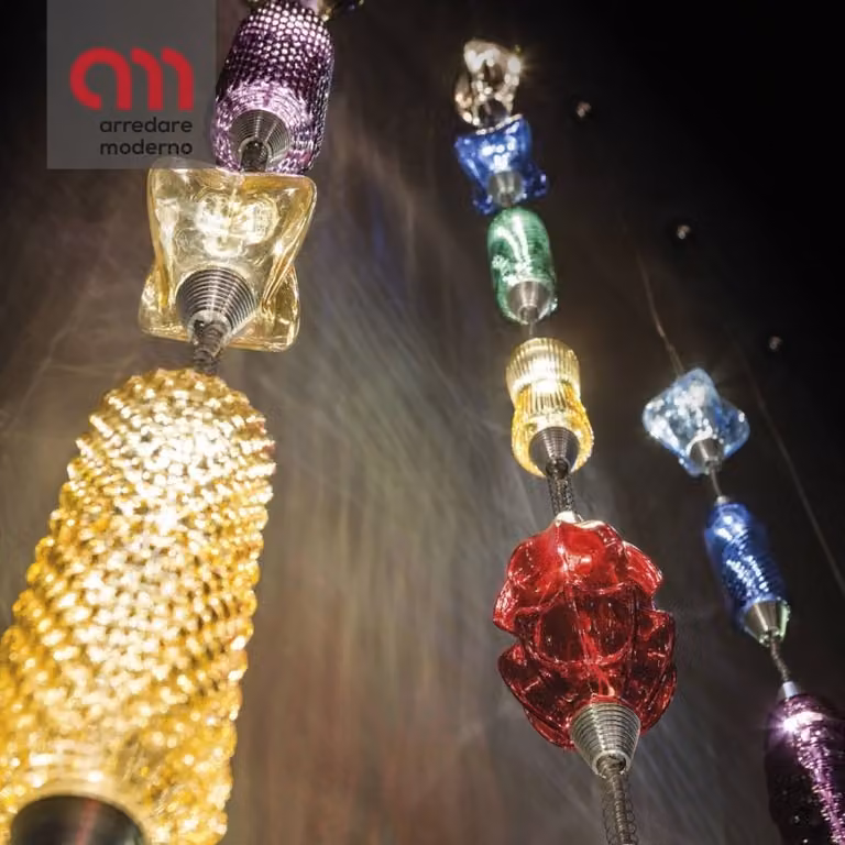 Lampada Collier Incanto Italamp a sospensione