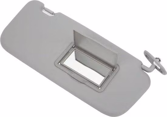 Copertura parasole grigia per interni auto - Ricambio per modelli 2002-2011 (lato sinistro)