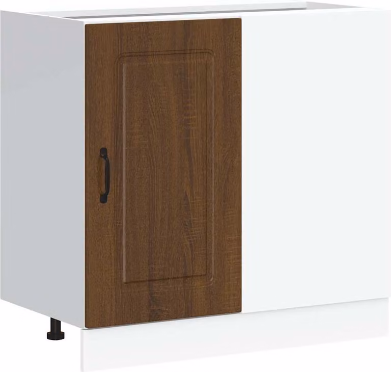 Base da Cucina Kalmar Rovere Marrone in Legno Multistrato