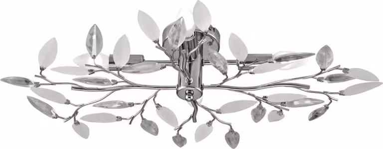 Rabalux Chrome lampada da soffitto Lilian per lampadina 4x E14 2839