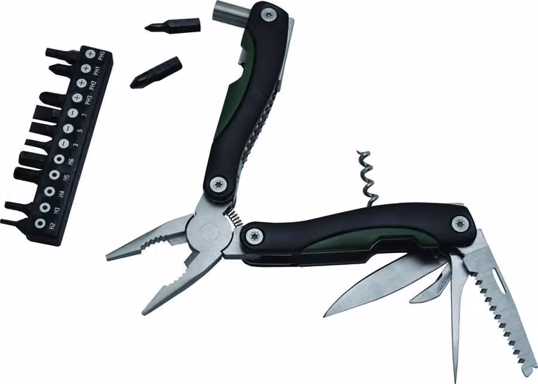Pinza multifunzione "loose", verde, 18 funzioni