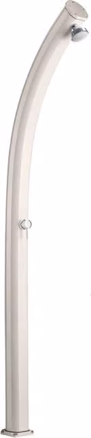 Doccia Solare da Giardino 25L Miscelatore Arkema Jolly Bianco Crema