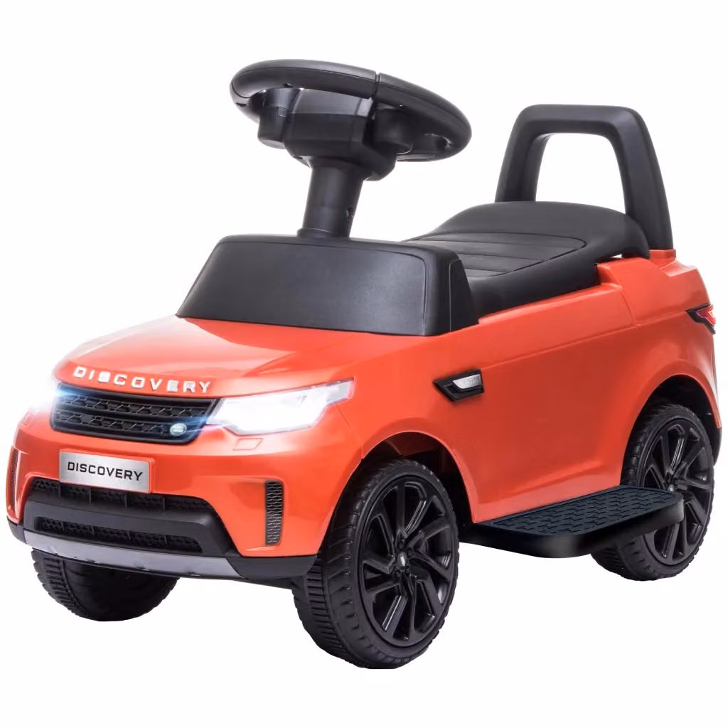 Macchina elettrica Land Rover 6V per bambini con luci e suoni, colore rosso – 2