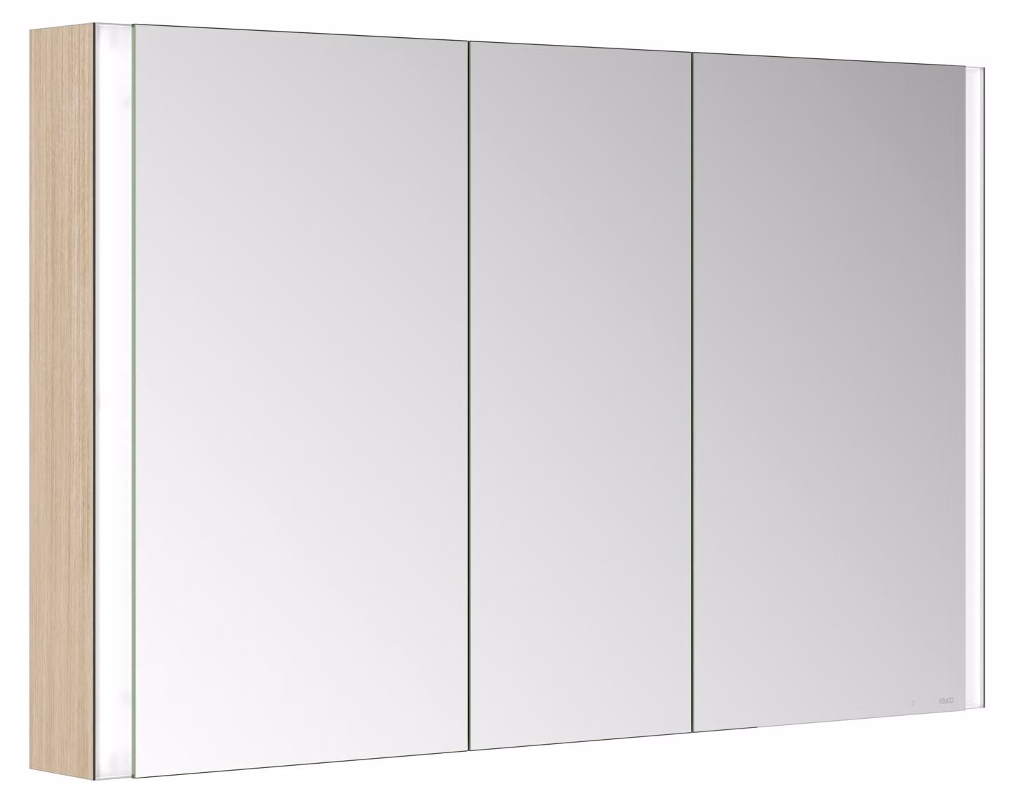 KEUCO SOMARIS Armoire de toilette murale 3 portes, 1200mm, 14504853100, 14504853100