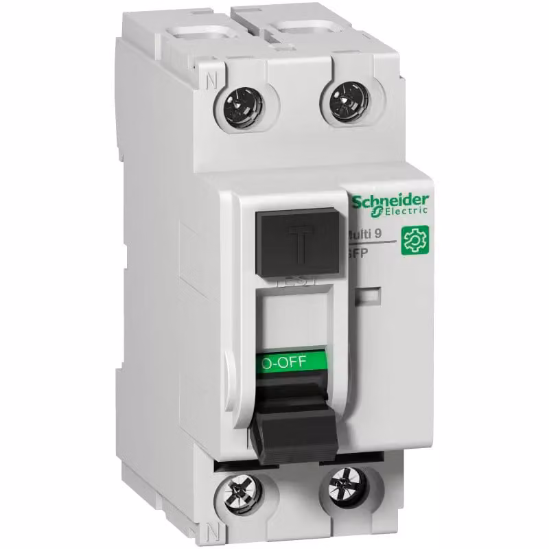 Schneider Electric Multi 9 OEM GFP (FI) a 2 poli, 40 A, 260 mA, tipo A-SI, 120/240 V, UL1053, M9R84240