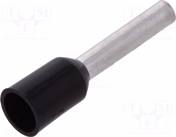 50 connettori a crimpare: isolamento: rame isolato, sezione: 1,5 mm², codice: TUL-RI-01510, per morsetti