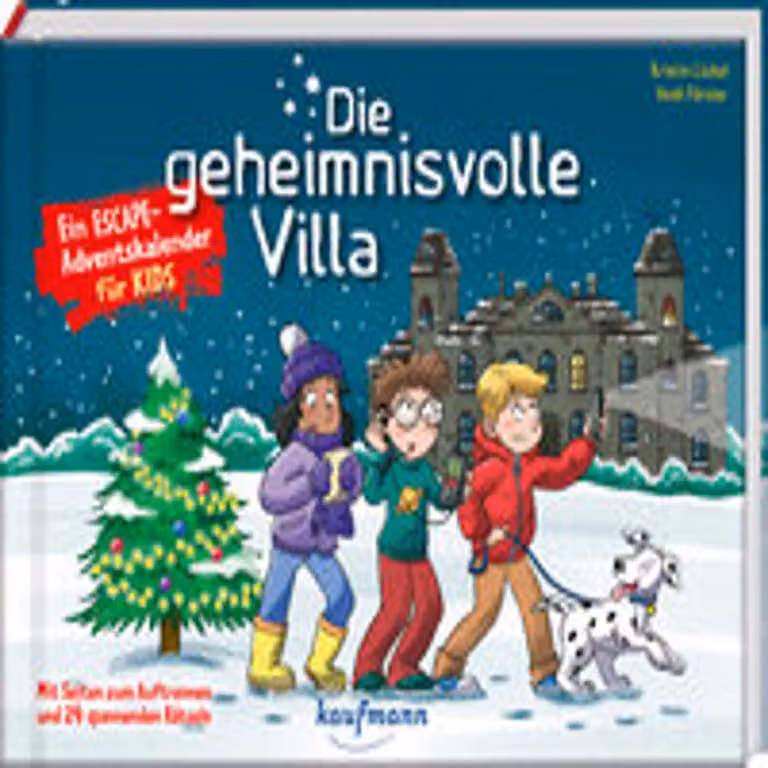 La villa misteriosa: un calendario dell'avvento di evasione per bambini